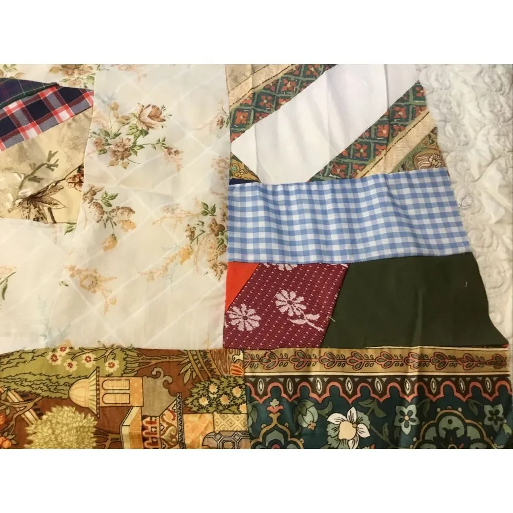 Handmade quilt top